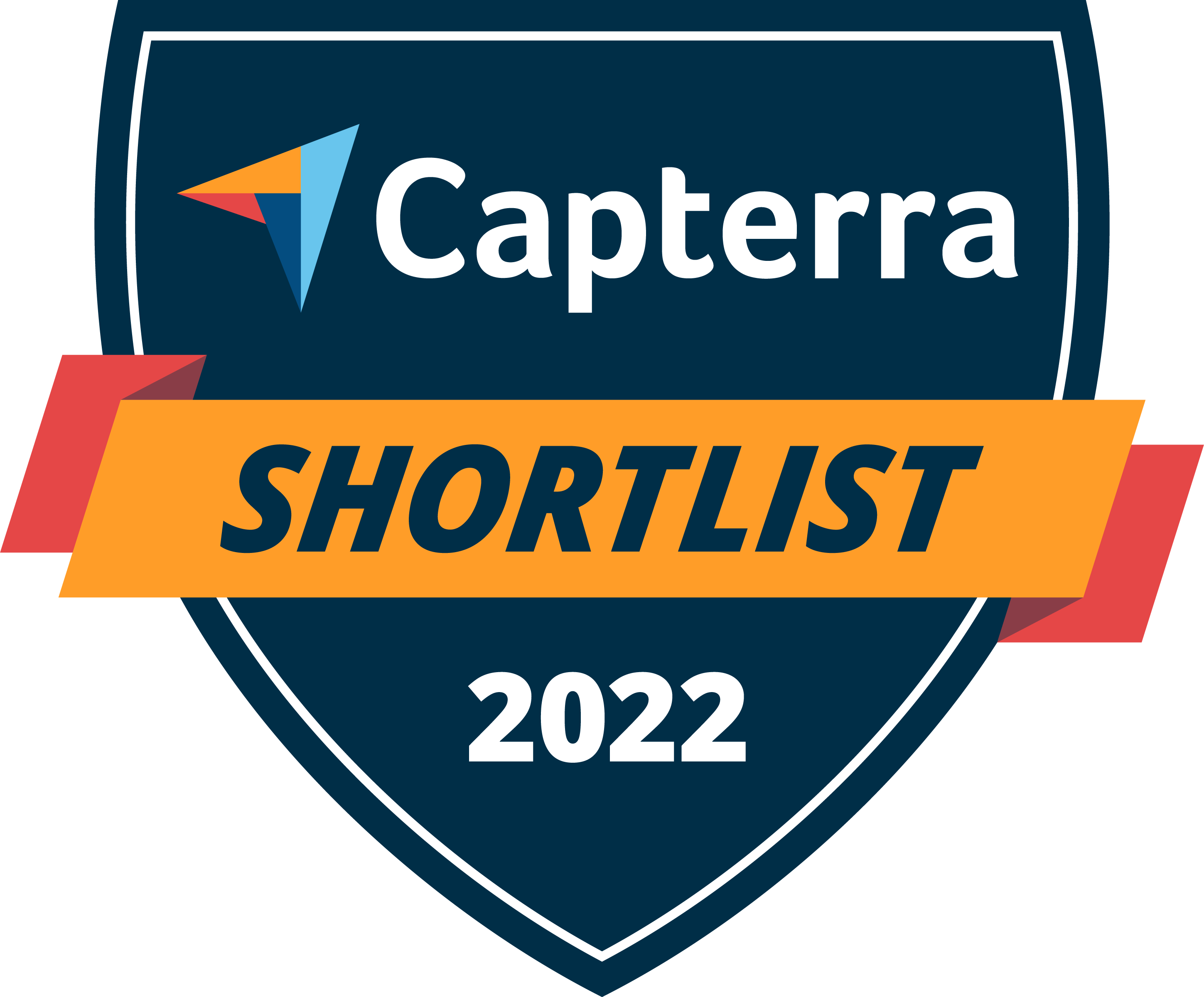 Capterra Shortlist for Database 2022