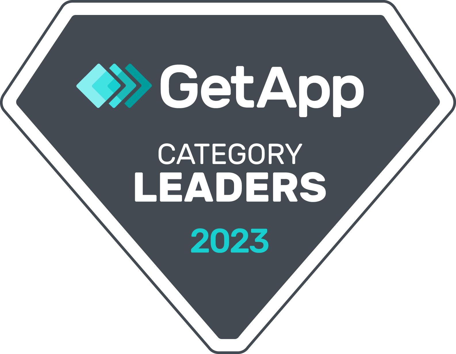 GetApp Category Leaders 2023 Badge - Full Color Positive